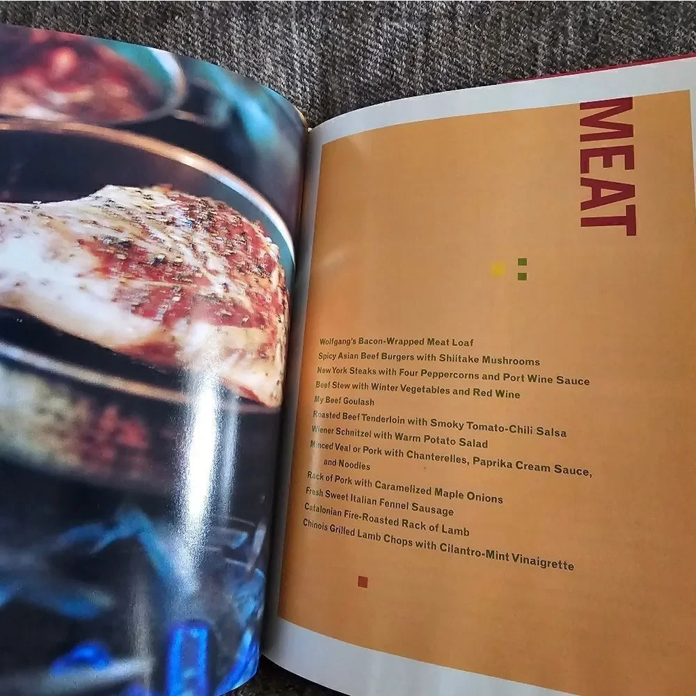 The Best of Wolfgang Puck Cookbook. Live,  love,  eat